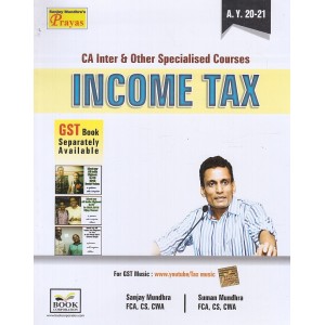 Book Corporation's Income Tax for CA Inter May 2020 Exam by Sanjay Mundhra, Suman Mundhra